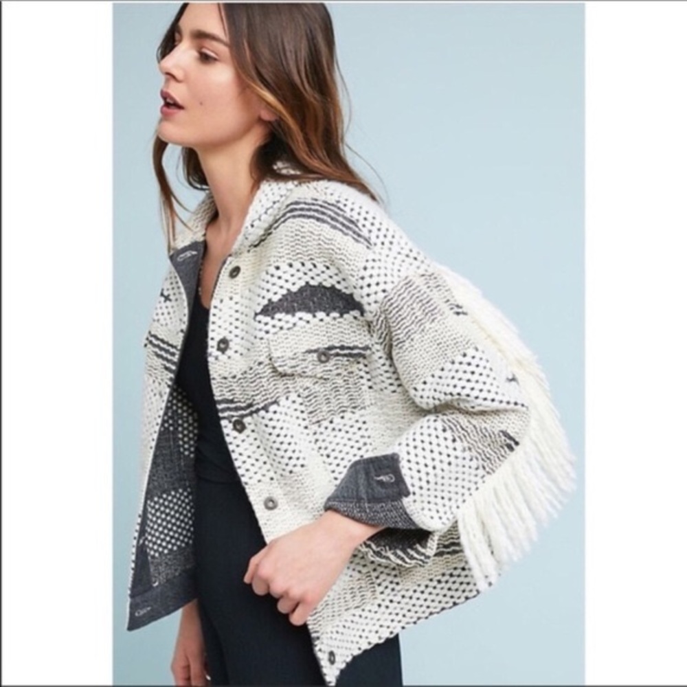 NWT Levi’s Made and Crafted Tribal Fringe Jacket